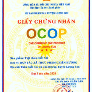 thịt chua suối sỏi